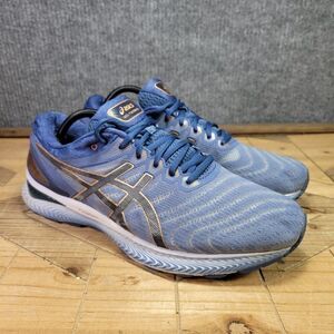 ASICS GEL-Nimbus 22 Men's Size 11 Glacier Grey/Graphite Grey Shoes 1011A680